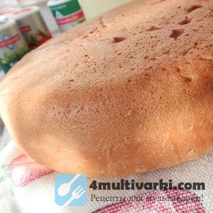 Белый хлеб в мультиварке Панасоник выпекается особенно вкусным!