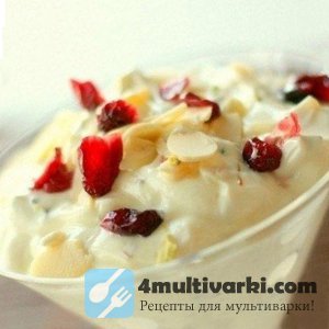 Йогурт в мультиварке мулинекс с кусочками фруктов