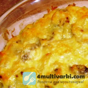 Картошка с грибами, сливками и сыром: праздничный вариант гарнира