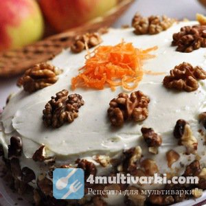 Рецепт морковного пирога в мультиварке – основа для приготовления торта