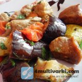 Рецепт свинины с овощами... и грушами