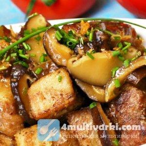 Рецепт свинины с грибами